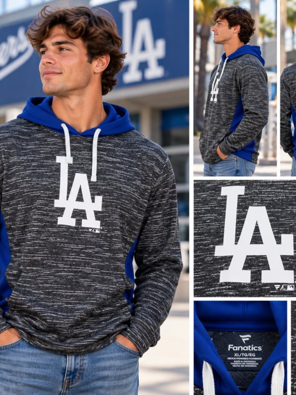 Los Angeles Dodgers Fanatics Hoodie – Men’s XL